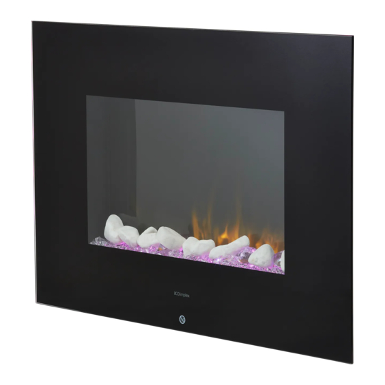 Dimplex Optiflame Toluca TLC20 Operating Instructions Manual