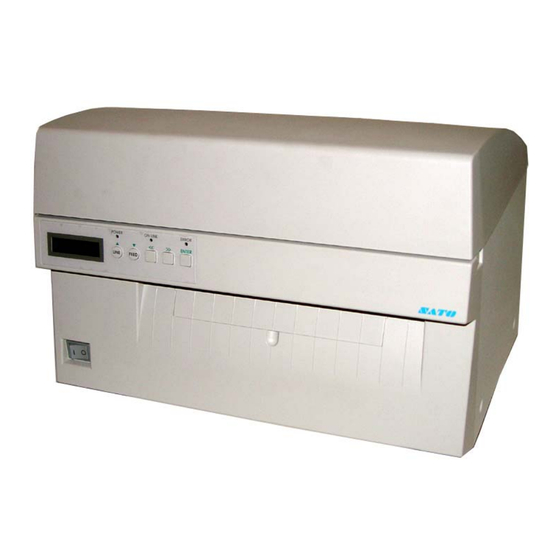 SATO e Series Service Manual