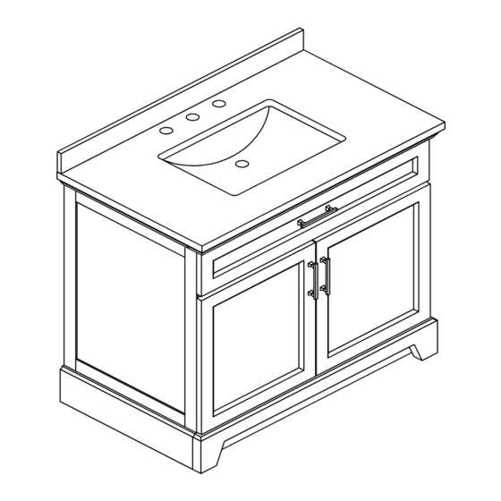 Allen + Roth FELIX 36WG Installation Manual
