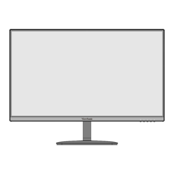 ViewSonic VA2408-MHDB User Manual