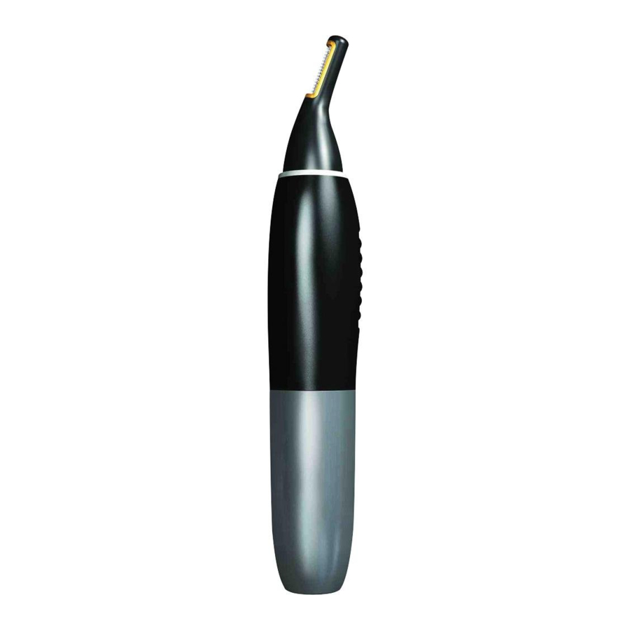 Philips NORELCO NT9110, NORELCO NT9110/60 - Trimmer Manual
