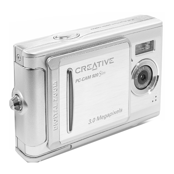 Creative PC-CAM 920 Slim User Manual