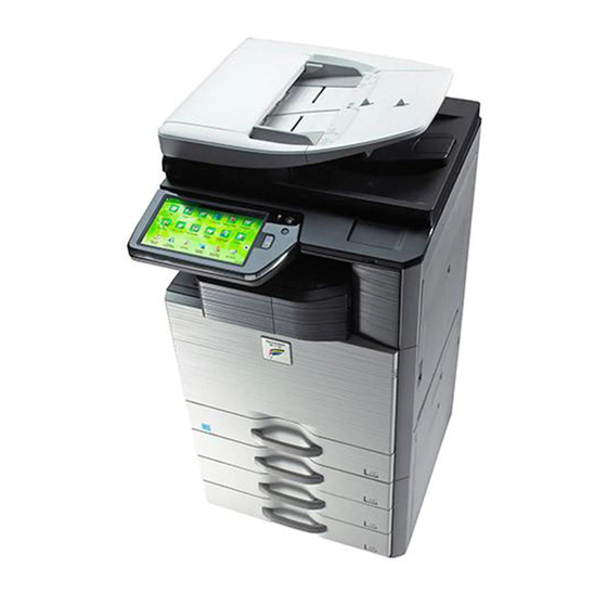 Sharp MX-2610N Quick Start Manual
