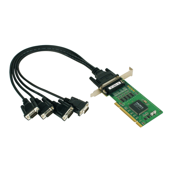 Moxa Technologies Smartio CP-104UL User Manual