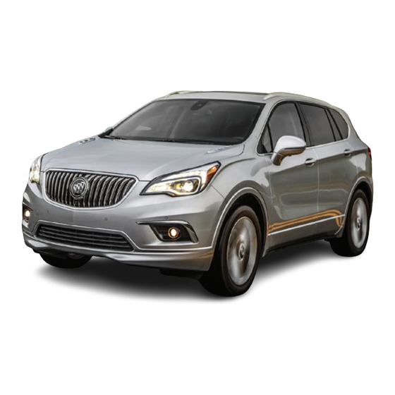 Buick ENVISION 2018 Getting To Know Your