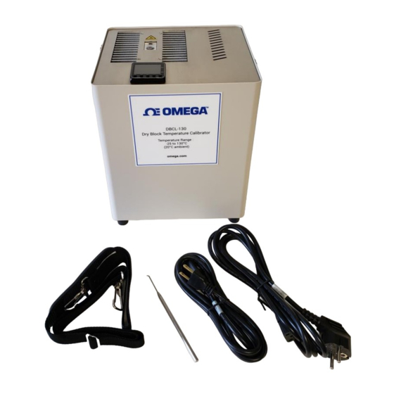 Spectris Omega DBCL130 Manuals