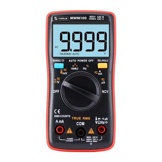 MW TOOLS MWM100 Manuals