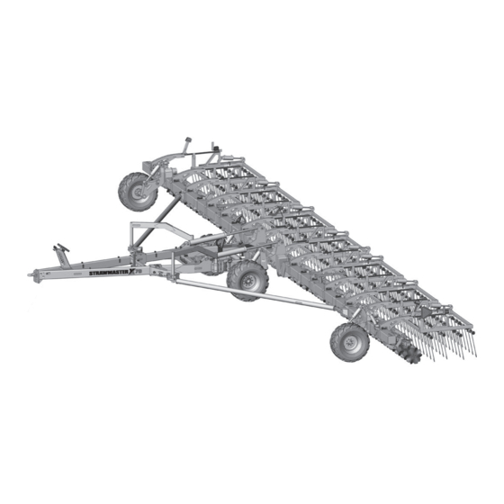 Degelman STRAWMASTER X 70 Operator's & Parts Manual