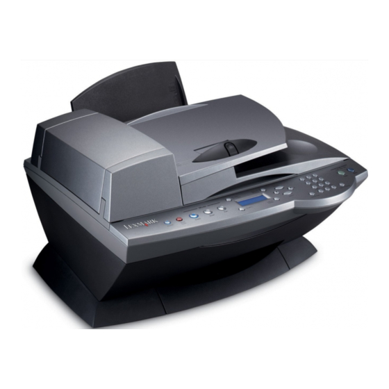 Lexmark X6100 Series Setup Sheet