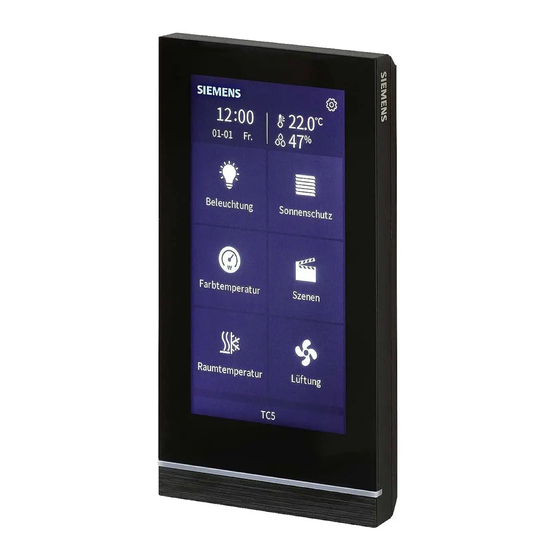 Siemens 5WG1205-2AB22 Manual