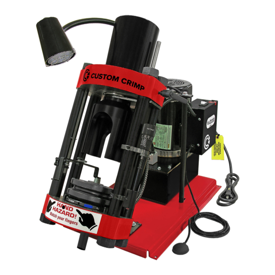 Custom Crimp D205M Series Operator's Manual