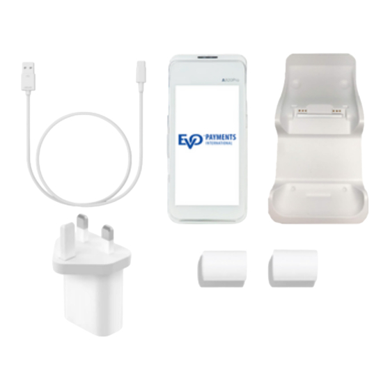 Evo PAX A920 Pro Quick Start Manual