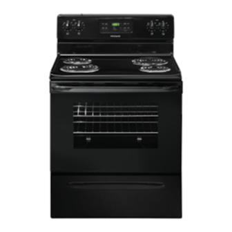 Frigidaire CFEF3016LWE Use & Care Manual