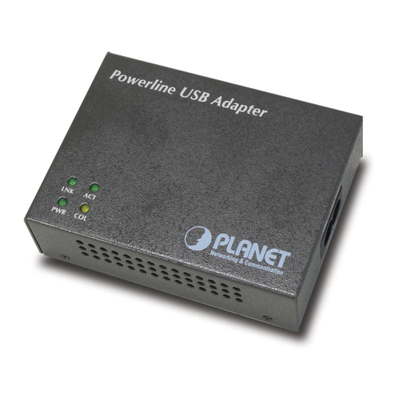 Planet PL-102U User Manual