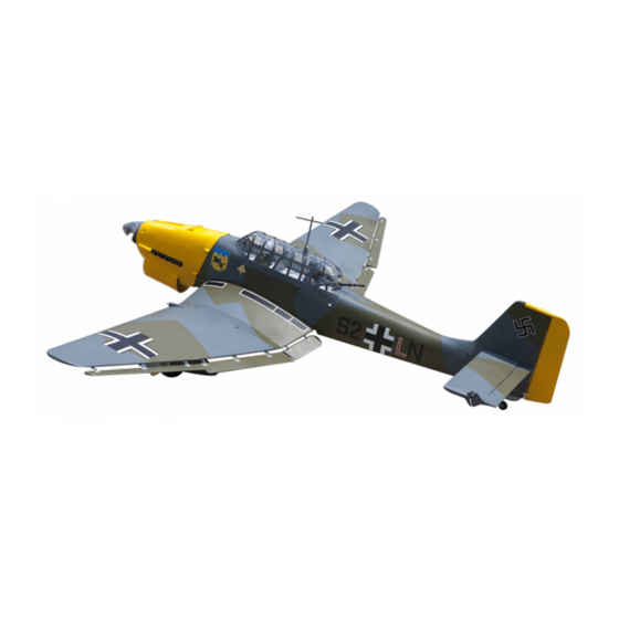 Black Horce Model JU87-STUKA BH80 Instruction Manual Book