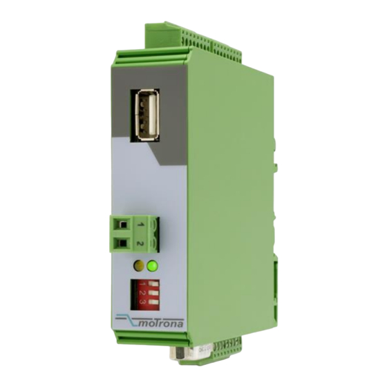 Motrona UZ210 Operating Manual
