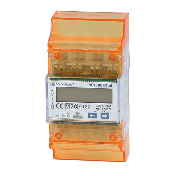 Solar-Log PRO380-CT Quick Start Manual