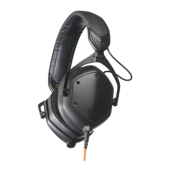 V-Moda Crossfade M-100 Master User Manual