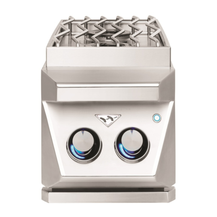 Twin Eagles TESB132F-C Gas Side Burners Manuals