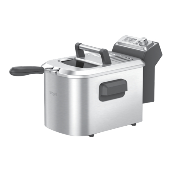 Sage Smart Fryer BDF500 Information Book