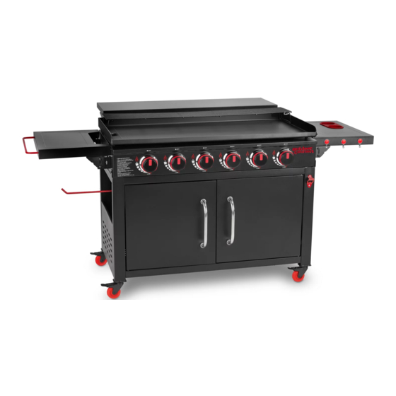 Outdoor Gourmet 166766 Griddle Manuals