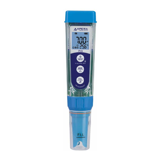 Apera Instruments 28APE190027 Manual