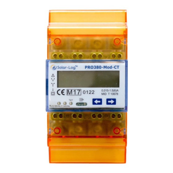 Solar-Log PRO380-CT Quick Start Manual