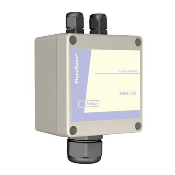 Evikon PluraSens E2608-CO2 User Manual