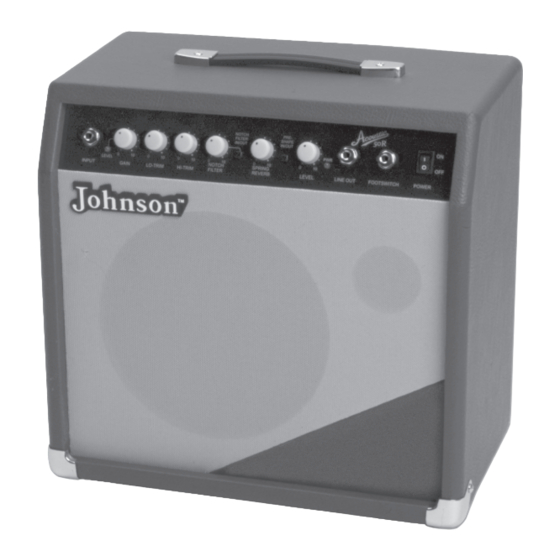 Johnson Acoustic 50R Nstruction Manual