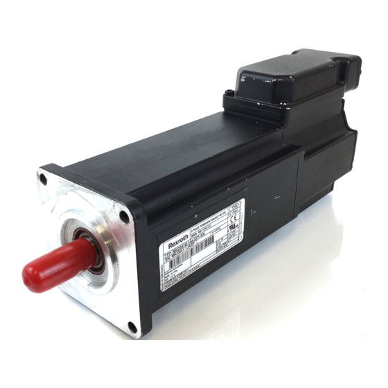 REXROTH MKD025B-144 Manual