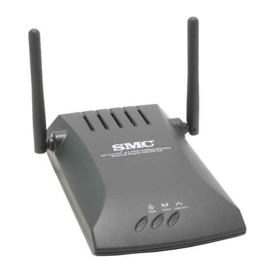 SMC Networks EZ Connect SMC2870W User Manual