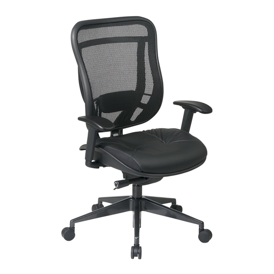 Space Seating 818-41G9C18P Operating Instructions