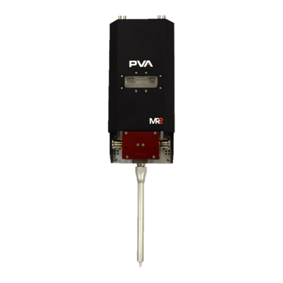 PVA MR2 Manuals