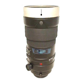 Nikon AF-S VR Nikkor ED 300mm f/2.8G IF Repair Manual