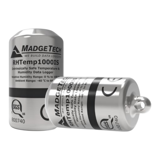 MadgeTech RHTemp1000IS-KR Product User Manual