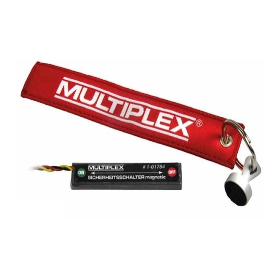 Multiplex 1-01784 Instruction Manual