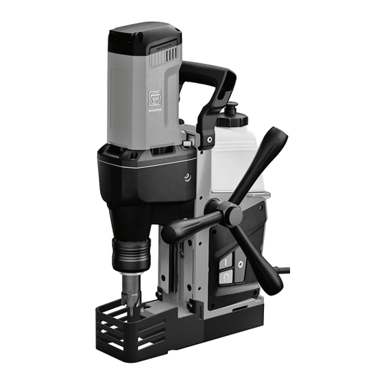 Fein KBE 36 MAGSPEED Magnetic Core Drill Manuals