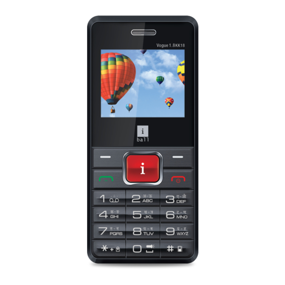 iBall Vogue1.8KK18 User Manual