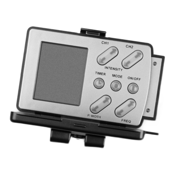 Body Clock Profile TENS Instructions For Use Manual