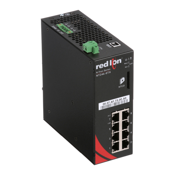 red lion N-Tron Series Software User Manual