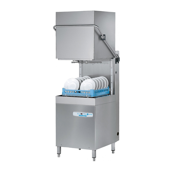 Hoonved CAP 10 E Pass-through dishwashers Manuals
