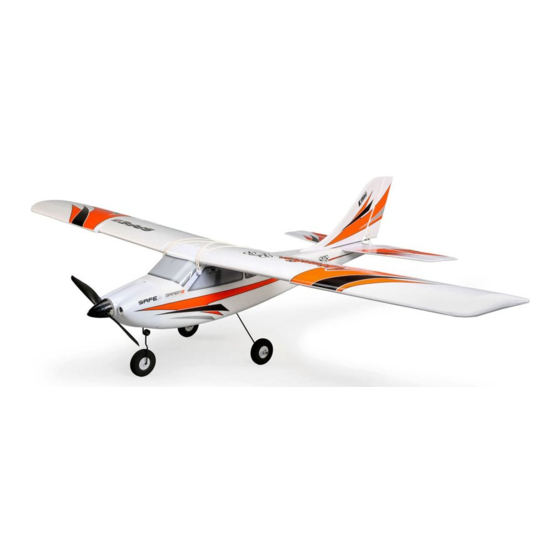 E-FLITE Apprentice STS Quick Start Manual