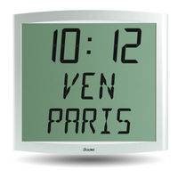 Bodet Opalys Date Quick Start Manual