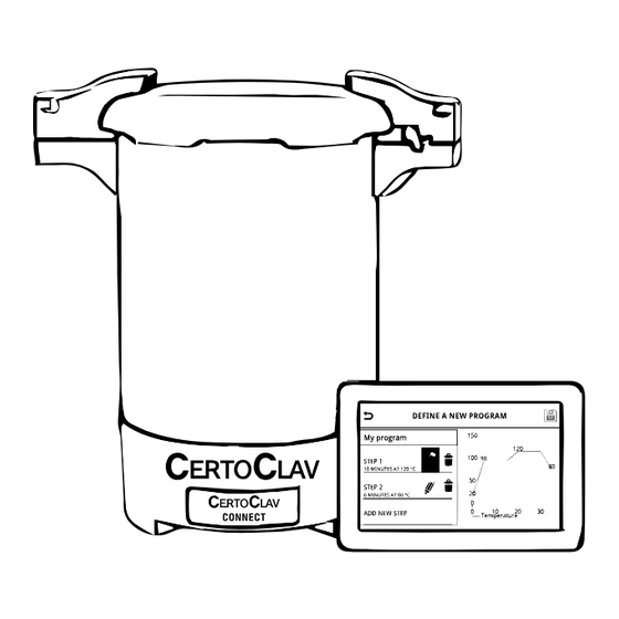 CertoClav Connect Operating Manual