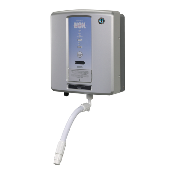 Hoshizaki WOX-40WA-EW Installation Manual