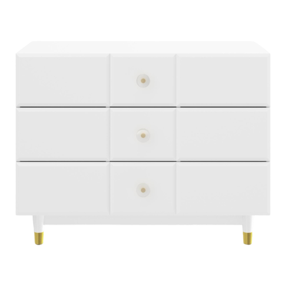 User Manuals: Little Seeds DA8036399LS 3-Drawer Dresser