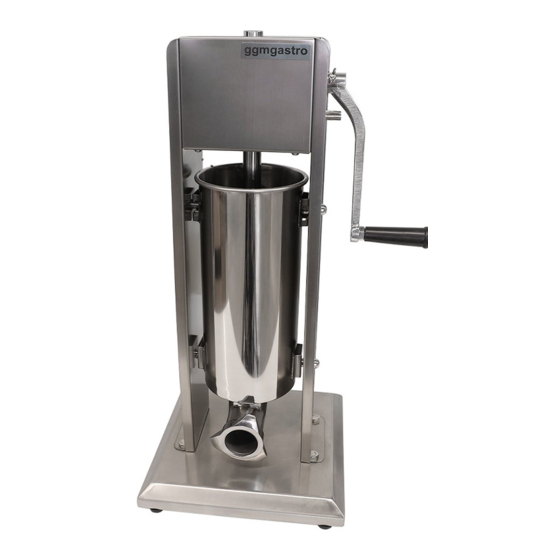 GGMgastro WFMFC3 User Manual