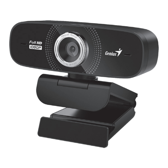 Genius FaceCam 2000X Quick Manual