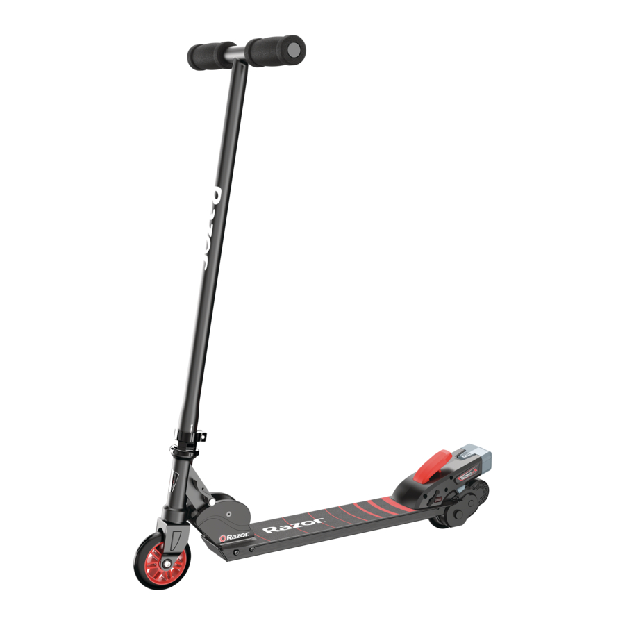 Razor Turbo A - Electric Scooter Manual