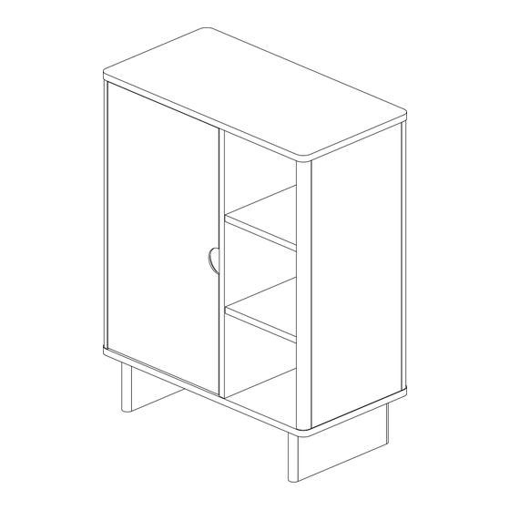 Article OTTO Cabinet Cabinet Assembly Instructions Manual